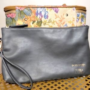 Limited Edition Fawn Design Cara Loren Clutch in Gray